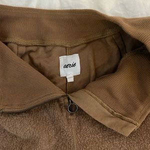 Aerie Fleece teddy bear sweatpants‎